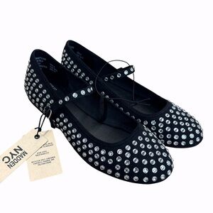 Madden NYC 
Women's Studded Mary Jane Flats 
New In Box 
Size 7, 8